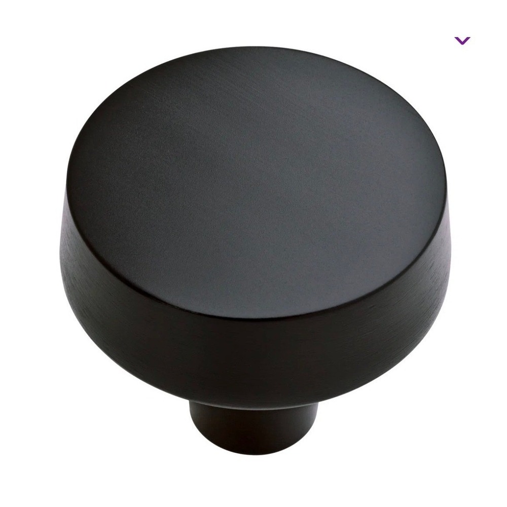 NEW Matte Black Drawer or Door Knobs - Lot of 10